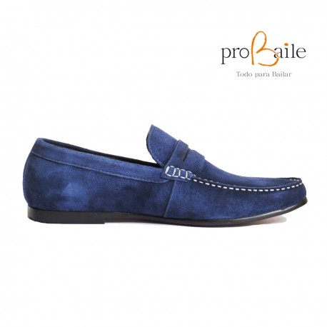 Zapatillas de baile azul marino hombre